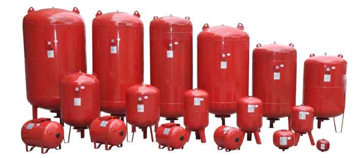 بنر منبع انبساط بسته - منبع تحت فشار